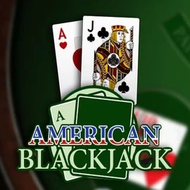 American Blackjack slot logo by Habanero at Spinalto Casino