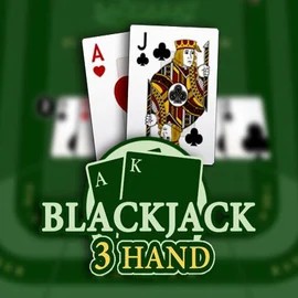 Blackjack 3H (Habanero) slot visual from Habanero available on spinaltocasino.eu