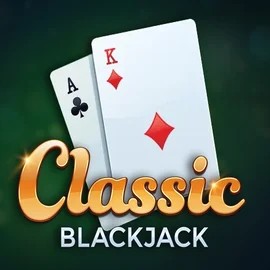 Classic Blackjack online game logo by Red Tiger Gaming on spinaltocasino.eu