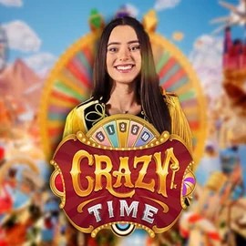 Crazy Time logo by Evolution Spinalto Casino