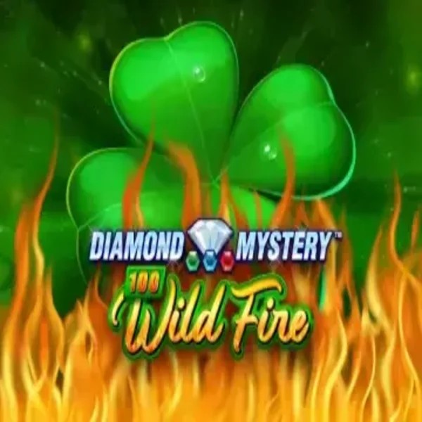 Diamond Mystery 100 Wild Fire slot logo by Greentube at Spinalto Casino