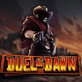 Duel At Dawn online game logo by Hacksaw Gaming on spinaltocasino.eu