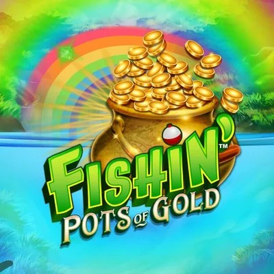 Fishin Pots Of Gold logo – Slots by Gameburger Studios at Spinalto Casino