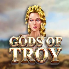 Gods of Troy slot logo by Red Tiger Gaming at Spinalto Casino