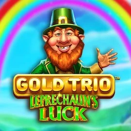 Gold Trio Leprechaun's Luck slot visual from Playtech available on spinaltocasino.eu