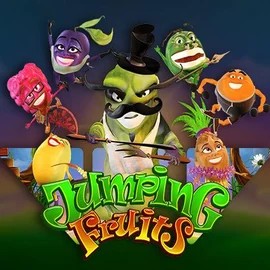 Jumping Fruits logo by Wazdan at Spinalto Casino