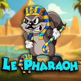Slots logo of Le Pharaoh from Hacksaw Gaming at Spinalto Casino