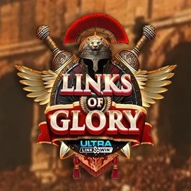 Official Slots logo: Links of Glory by Slingshot Studios at Spinalto Casino
