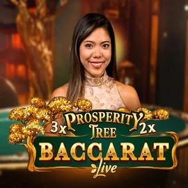 Prosperity Tree Baccarat slot visual from Evolution available on spinaltocasino.eu