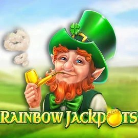 Rainbow Jackpots slot visual from Red Tiger Gaming available on spinaltocasino.eu