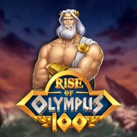 Rise of Olympus 100 slot logo by Play'n GO at Spinalto Casino