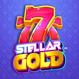 Stellar Gold online game logo by Snowborn Games on spinaltocasino.eu