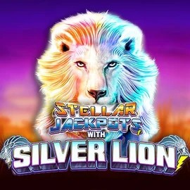 Stellar Jackpots with Silver Lion logo – Jackpots by Lightning Box Game at Spinalto Casino