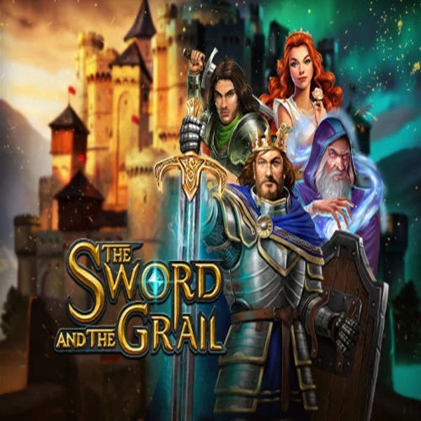 The Sword and the Grail logo by Play'n GO at Spinalto Casino