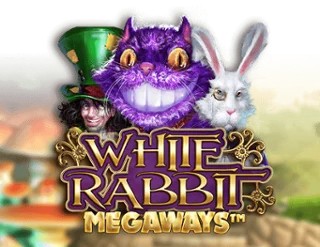 White Rabbit slot logo by Big Time Gaming at Spinalto CasinoWhite Rabbit