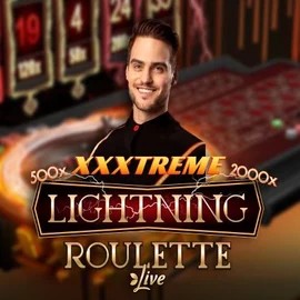 XXXtreme Lightning Roulette slot logo by Evolution at Spinalto Casino